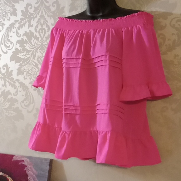 Ces Femme Off the Shoulders Top M - Picture 3 of 6